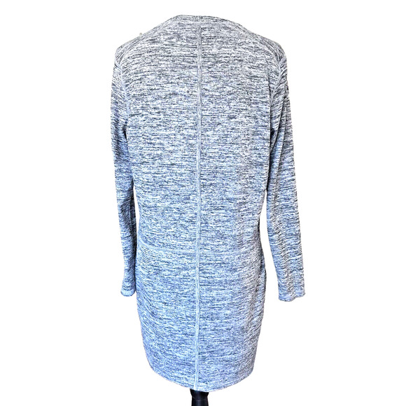 Athleta Destiny Techie Sz M Dress Heather Gray Sz M Athletic Comfort Pockets - Picture 2 of 5